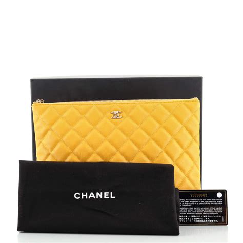 chanel small o case price|chanel o case clutch.